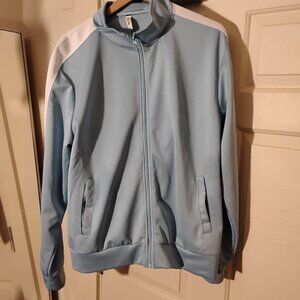 Baby blue tracksuit men's large.